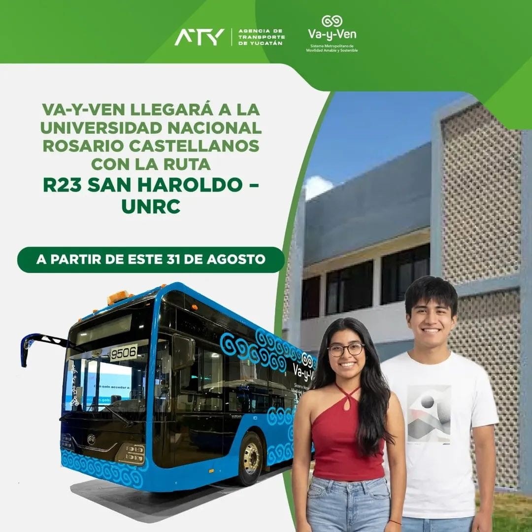 ¡Nueva conexión! Va y Ven llegará a la Universidad Nacional