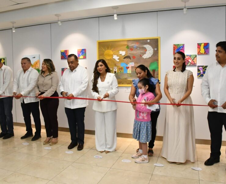 Arte inclusivo: Aeropuerto de Mérida abre espacio al talento de jóvenes autistas
