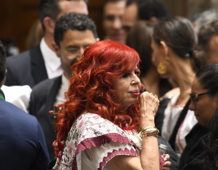 ¡Sansores fue invitada al Palacio Nacional!