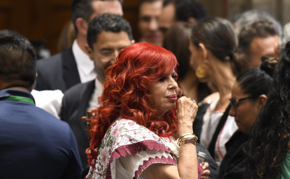 ¡Sansores fue invitada al Palacio Nacional!