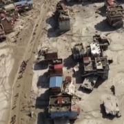 Devastadora ruta de las inundaciones entre Nepal y China