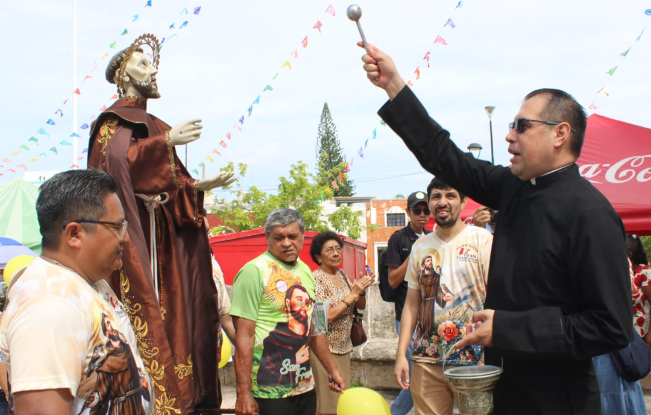 Campeche recibe a San Francisco de Asís
