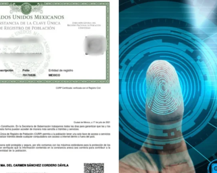 La CURP digital será reconocida para poder abrir cuentas bancarias
