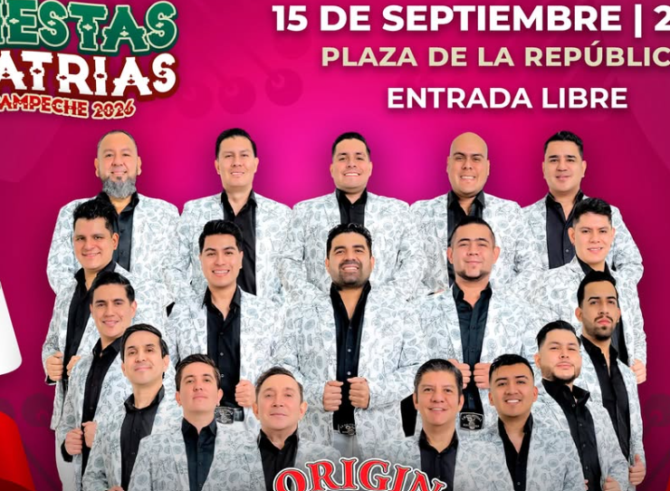 ¡La Original Banda El Limón en Campeche paralizará el Grito!