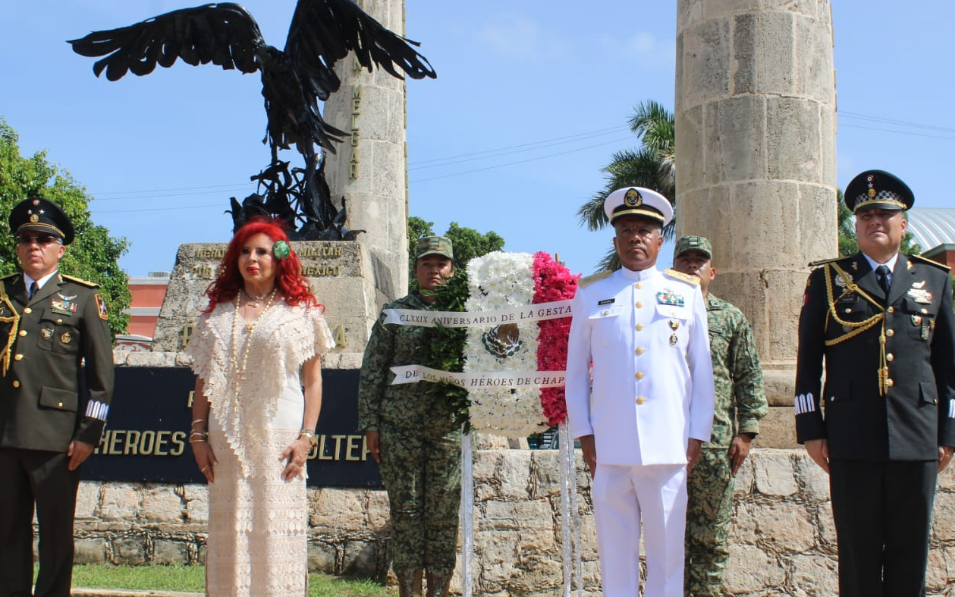 ¡Emotivo homenaje! Campeche recuerda a los héroes caídos