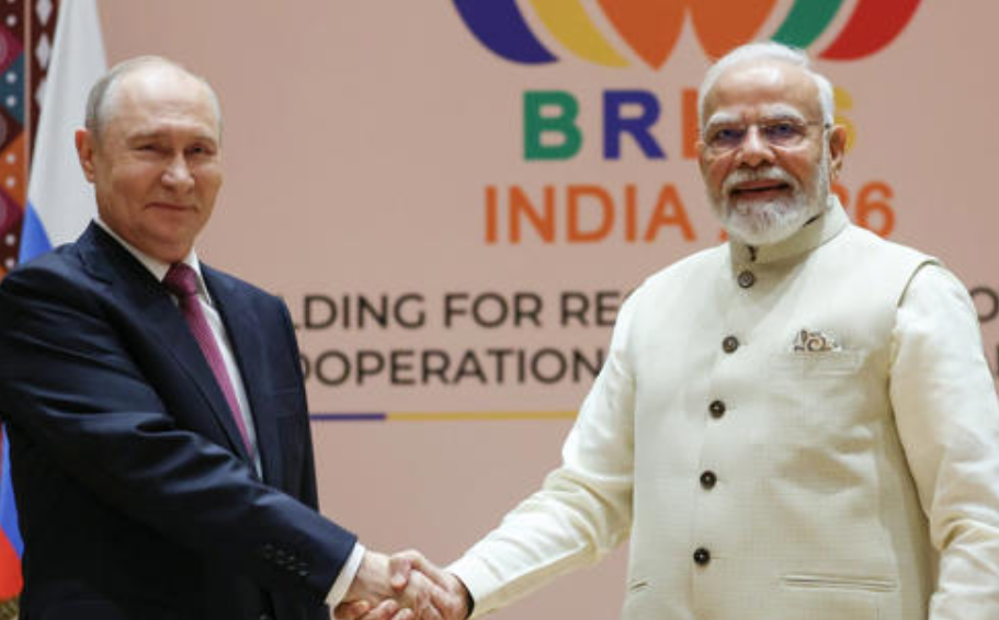 Rusia e India buscan una cooperación económica