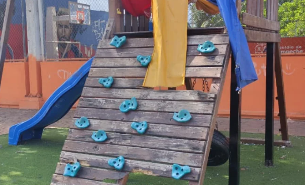 Juegos oxidados y trampas mortales para los niños