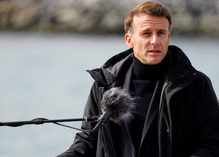 Emmanuel Macron habla del acuerdo sobre Groenlandia