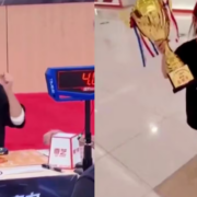 Niña de 6 años que bate el récord del Cubo Rubik dos veces