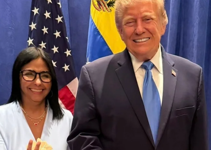 Delcy Rodríguez busca la legitimidad perdida.