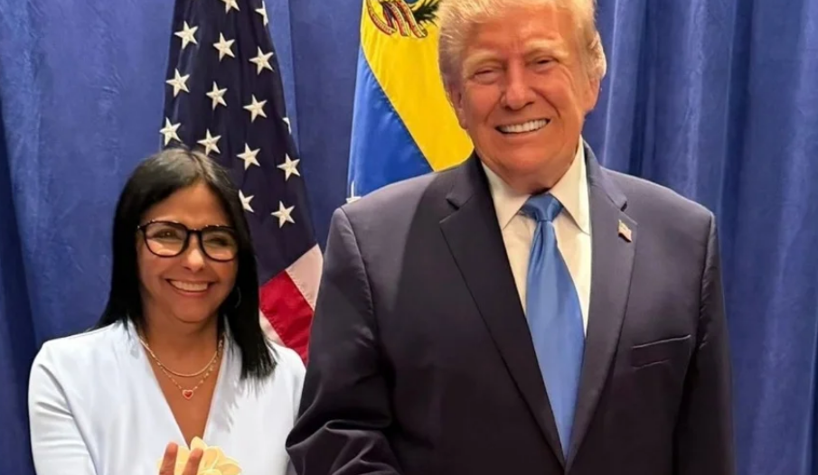 Delcy Rodríguez busca la legitimidad perdida.
