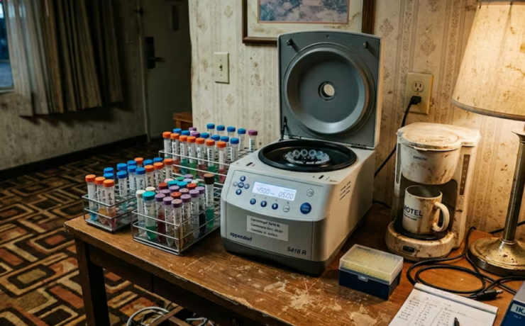 ¿Un motel como un laboratorio? Una historia tanto extraña como real