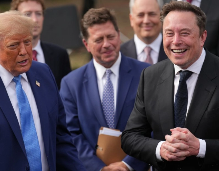 Trump pacta con gigantes tecnológicos