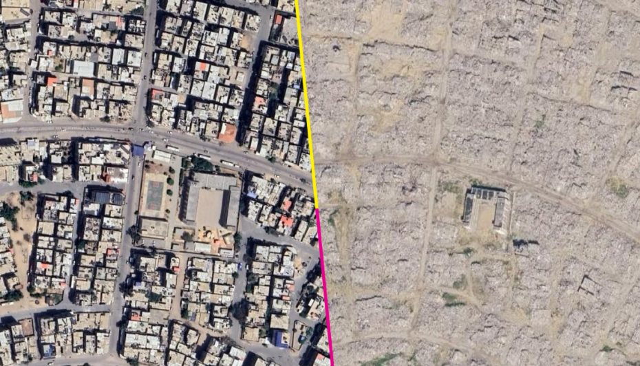 Comparación de imágenes satelitales