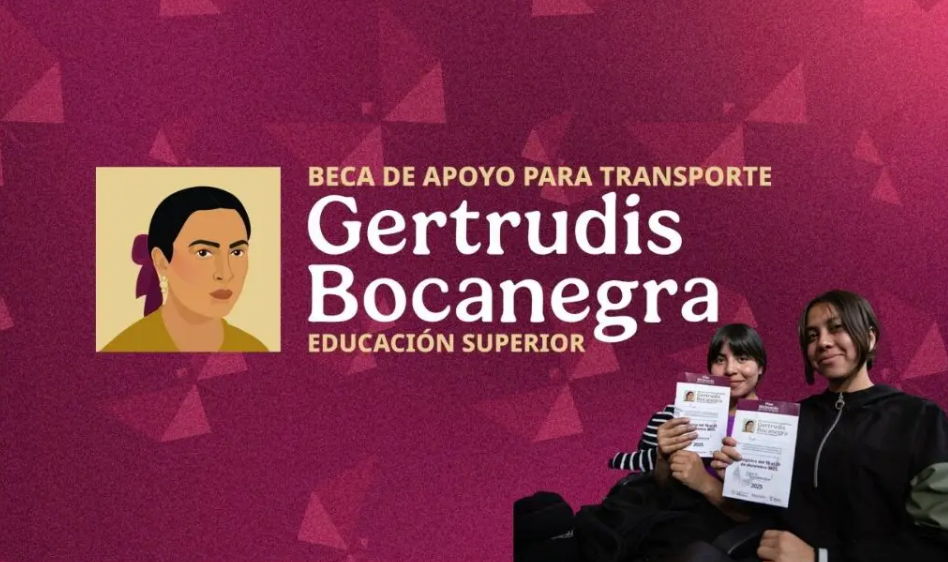 Beca Gertrudis Bocanegra: apoyo para transporte