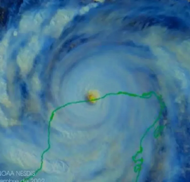 Ciclón que marcó a Yucatán en 2002 así fue el destructivo paso de Isidoro