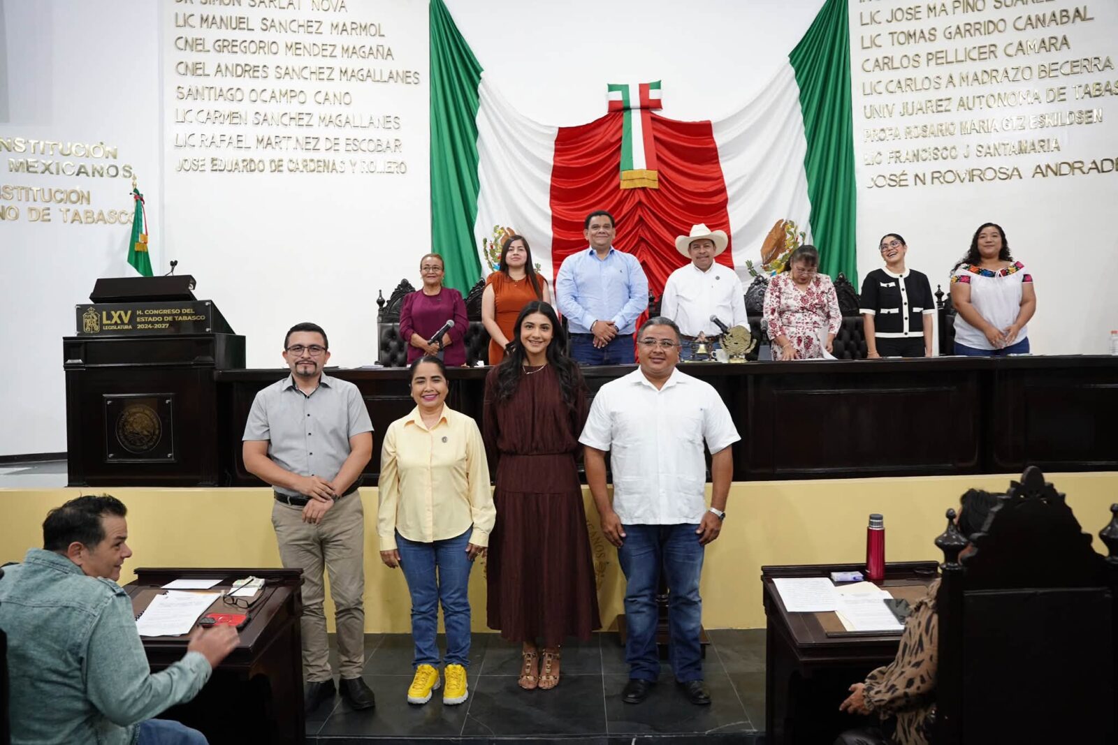 Congreso de Tabasco define nueva Mesa Directiva