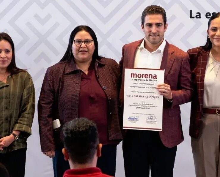 Continuismo con Gino Segura, deciden sea el coordinador de Morena en Q.roo.