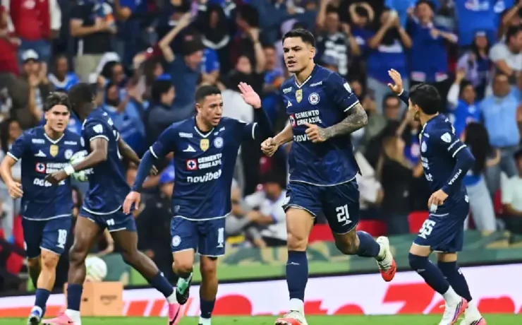 Cruz Azul empató ante Toluca en un partidazo de seis goles