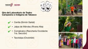 La cultura llega a más comunidades de Tabasco con música, danza, teatro y tradiciones que fortalecen el sentido de pertenencia y mantienen vivas las raíces del estado.