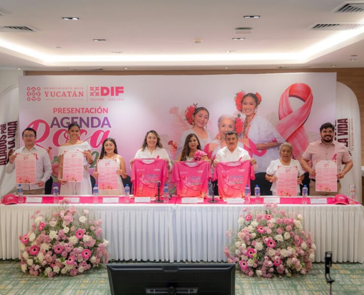 DIF Yucatán presenta Agenda Rosa 2026 para promover detección oportuna del cáncer de mama