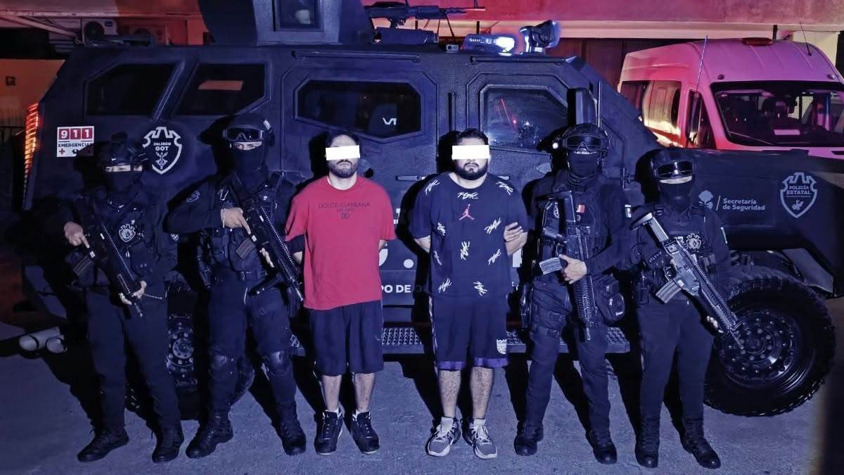 Detienen en Jalisco a tres estadounidenses
