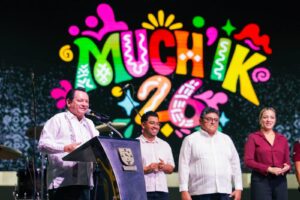 Much’Ik 2026 recibió a las juventudes en el Centro de Convenciones Yucatán Siglo XXI, con actividades de empleo, emprendimiento, capacitación y entretenimiento.