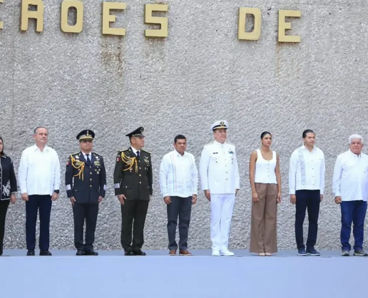 Gesta Heroica de Niños Héroes de Chapultepec se conmemora en Tabasco