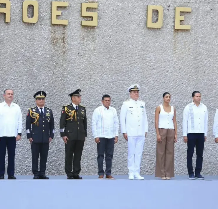 Gesta Heroica de Niños Héroes de Chapultepec se conmemora en Tabasco