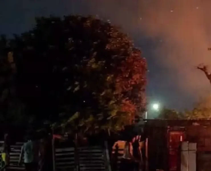 Incendió consumió viviendas en el sur de Mérida