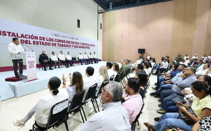 Javier May instaló Consejo de Paz para impulsar la prevención comunitaria