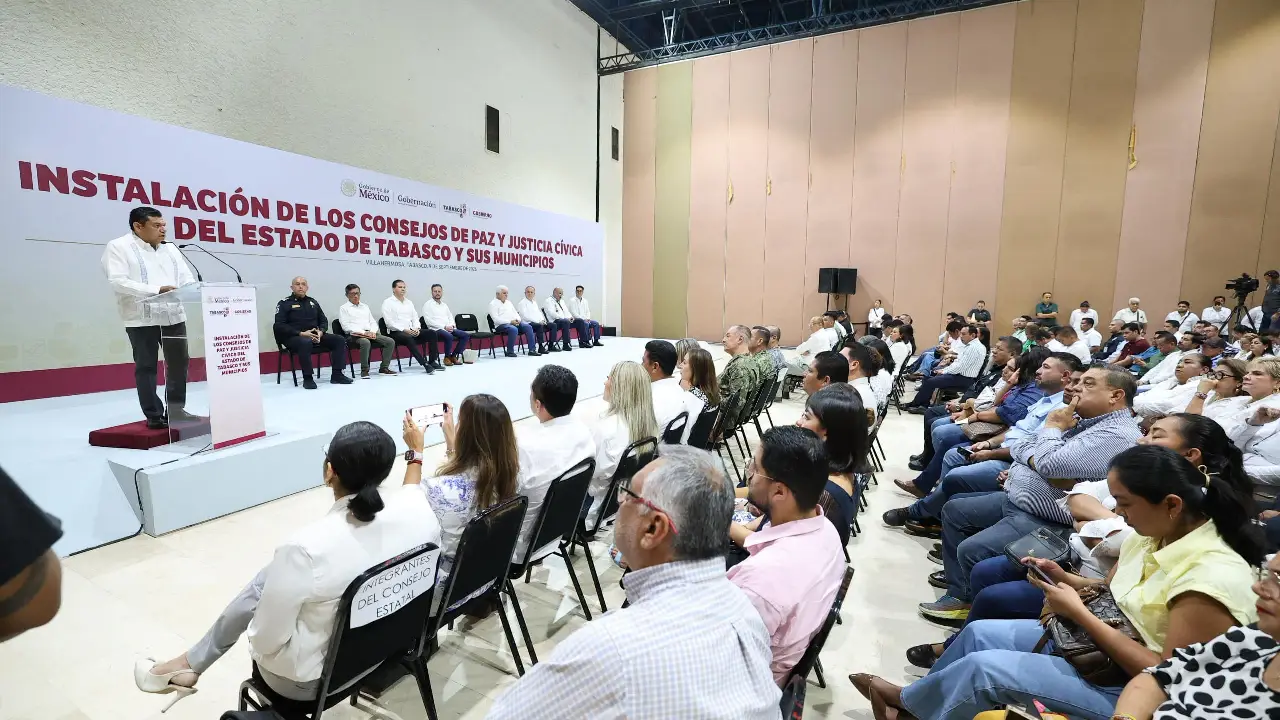 Javier May instaló Consejo de Paz para impulsar la prevención comunitaria