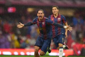 Martín Serrafiore marcó el gol del empate para Atlante ante Atlas, sellando el 1-1 en el cierre de la actividad sabatina de la Jornada 7 del Apertura 2026.