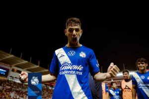 Mathías Thomas marcó el gol del empate para Puebla al minuto 53, en el encuentro que terminó 1-1 frente al Atlante en la Jornada 9 del Apertura 2026.
