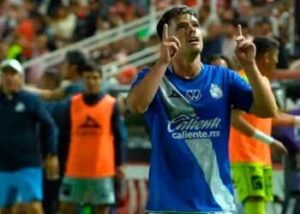 Mathías Tomás dio el triunfo al Puebla con su gol en el tiempo agregado, para vencer 1-0 al Necaxa en la jornada 8 del Apertura 2026.