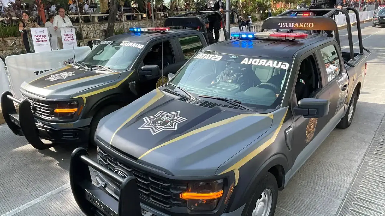 Nueva Guardia Estatal en Tabasco inicia operaciones formalmente