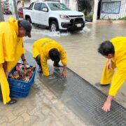 Operativo Tormenta en Isla Mujeres activa acciones ante fuertes lluvias