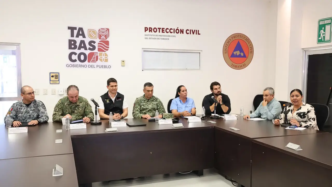 Prevenir riesgos por fenómenos meteorológicos es prioridad en Tabasco