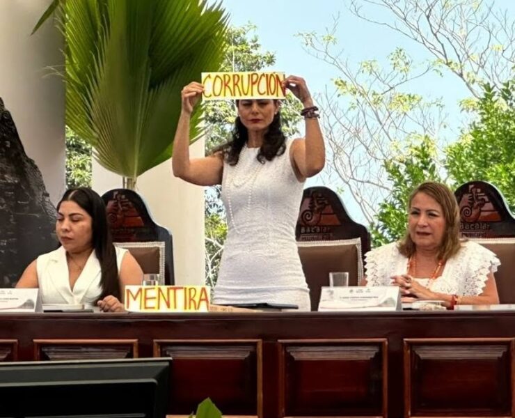 Soberbia y Mentira: Reclamos de la regidora de Bacalar durante el discurso municipal