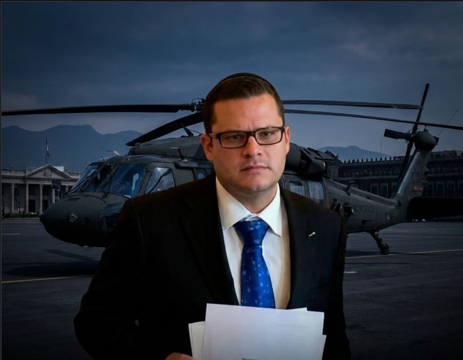 Samuel Neriah aparece en compra de helicóptero