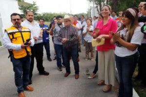 Realizan simulacro para el fortalecimiento de medidas preventivas de protección civil. 