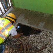 Socavón en escuela de Ticul: ¡Tierra se abre dentro del plantel!