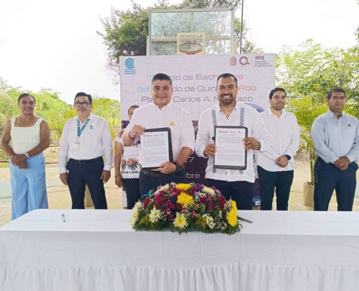 ¡Nueva alianza educativa! TecNM–Zona Maya y COBACH abren oportunidades para jóvenes