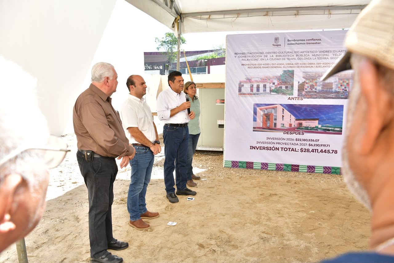 Teapa proyecta inversión de más de 28 millones de pesos