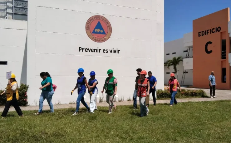 Todo listo para el Segundo Simulacro Nacional 2026 en Tabasco