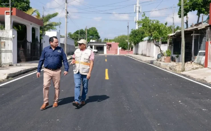 Vialidades más seguras en Yucalpetén con inversión de cuatro millones de pesos