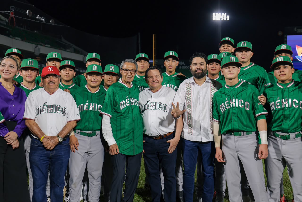 Yucatán brilla ante el mundo con la Copa Mundial de Béisbol Sub-15