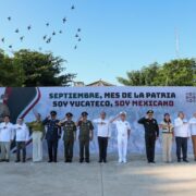 Yucatán inicia festejos por Mes de la Patria con ceremonia solemne