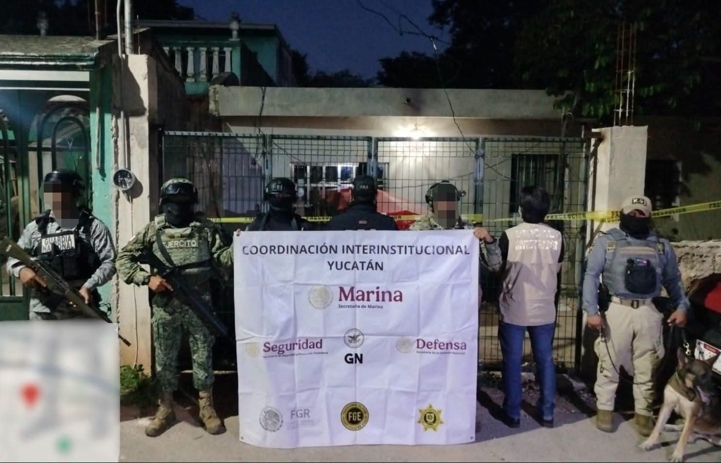 Operativo antidrogas en Acanceh deja tres detenidos este jueves