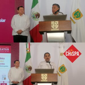 Operativo Ciclón 2026 permanece activo y que Yucatán mantiene labores de vigilancia las 24 horas desde el C5i, en coordinación permanente con el Servicio Meteorológico Nacional